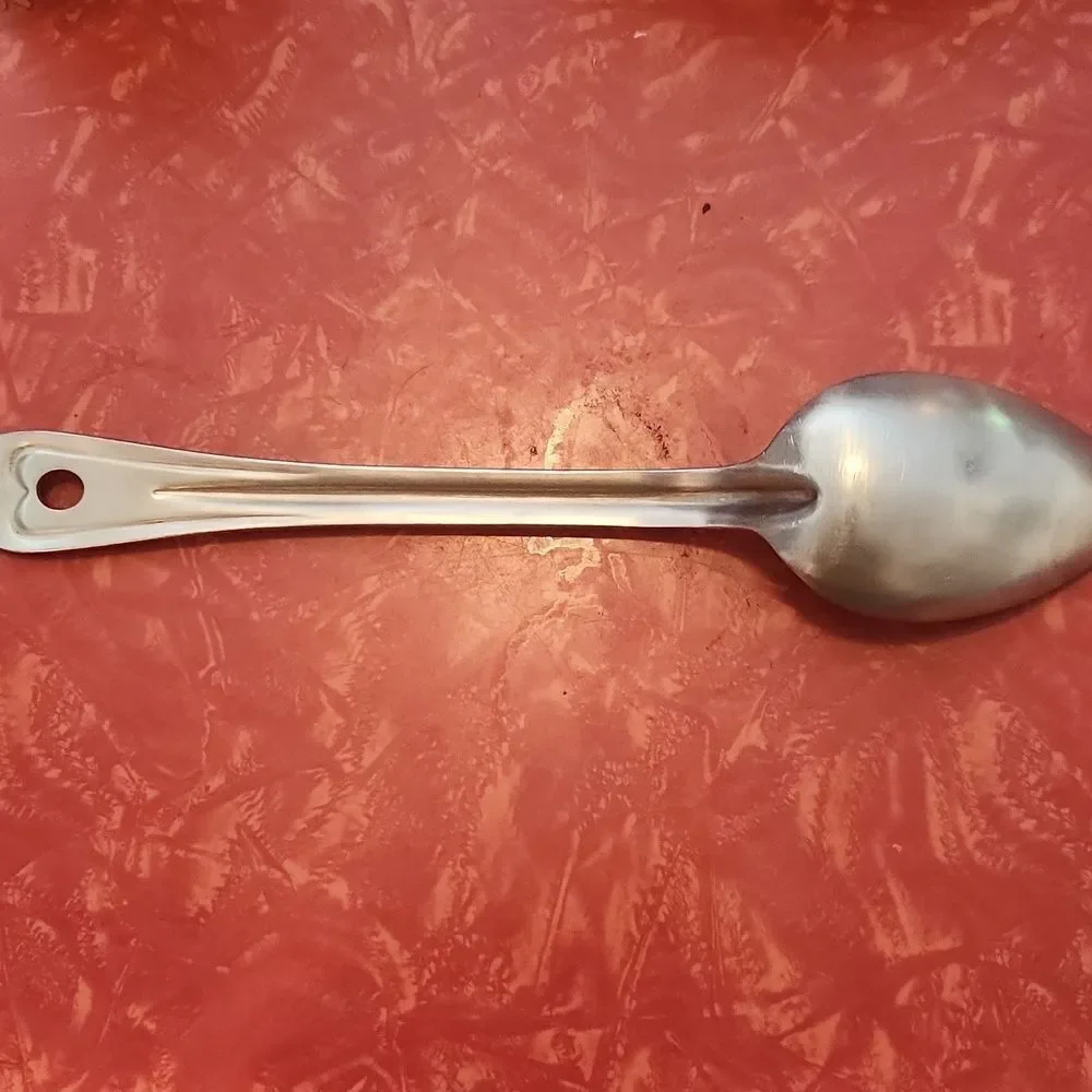 Vintage USMC Marines Large Cooking Serving Spoon